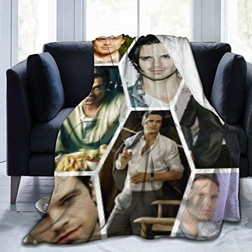 Suehome Sebastian Stan Bucky Barnes Weiche und bequeme warme Fleecedecke für Sofa, Bett, Büro, Kniepolster, Bett, Auto, Camping, Couch, gemütliche Plüsch-Überwurfdecken