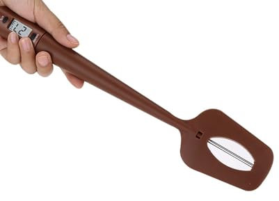 Thermomètre de Cuisine Numérique Portable avec Spatule pour la Cuisson de la Sauce au Sirop de Chocolat