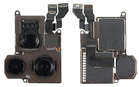 mobirenew - iPhone 15 Pro Max Ersatzkamera Kit mit 48 MP – Hauptkamera hinten kompatibel mit Series A3106, A2849, A3105, A3108 (Jahr 2023) 48 MP | Ersatzteil Rückkamera