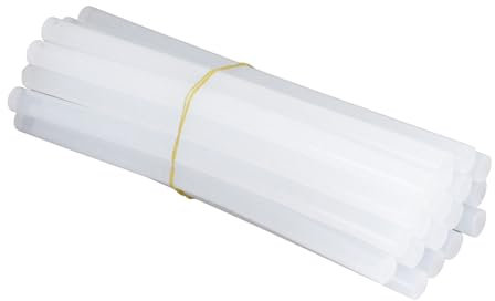 20 Stück Heißklebestift 11 X 200 Mm, Heißklebestift Heißklebepistolenstifte für Hoch- und Niedertemperatur-Klebepistolen