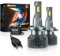 DeveChos H7 LED 30000LM Lampadine: 160W Kit di Conversione - Led h7 Fari Alogeni Auto - Lampadina Sostituzione per Alogena - 6500K Bianco