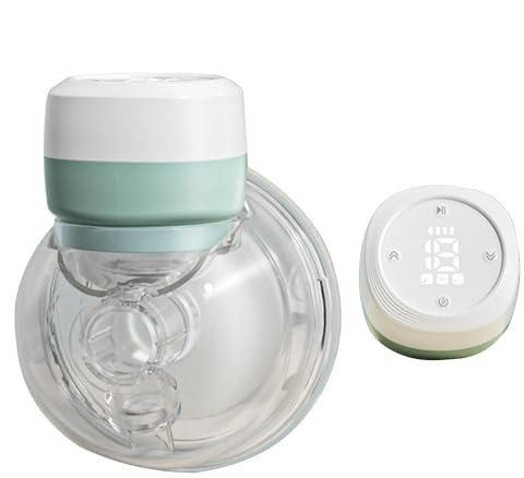 Extractor de leche portátil, sacaleches eléctrico, extractor de leche para bebé, 3 modos y 9 niveles, extractor de leche silencioso para mujeres, bomba de lactancia eficiente para una lactancia cómoda