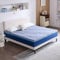 Hiimgo Matratze für Doppelbett, 160 x 190 cm, Memory-Schaum, Höhe 20 cm, orthopädisch, mittelfest, 7 Komfort-Zonen, Entlastung bei Druckpunkten, orthopädische Matratze für Doppelbett
