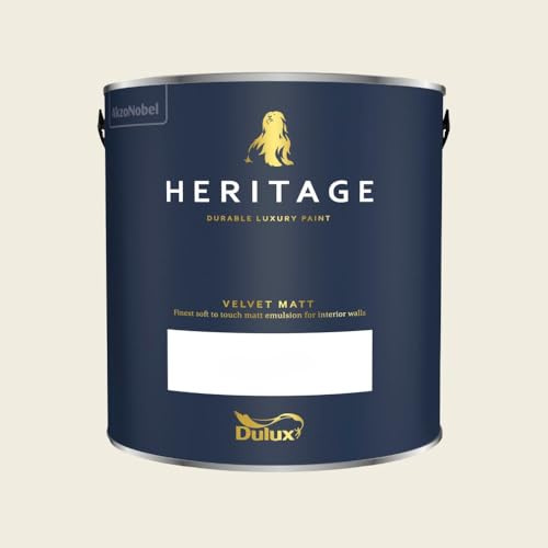 DULUX TRADE HERITAGE MATT ALABASTER WHITE 2.5L