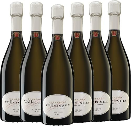 VOLLEREAUX CHAMPAGNE BRUT RESERVE [ 6 Flaschen x 750mℓ ]