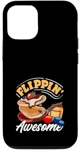 Flippin' Awesome Pancakes Deliciosa Pila Carcasa para iPhone 12/12 Pro