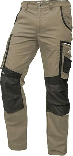 PUMA Workwear Precision X Arbeitshose für untersetzte Größen - Premium Bundhose für Herren, mit vielen Taschen und verstärkten Kniepartien - für Handwerk, Produktion und Baugewerbe