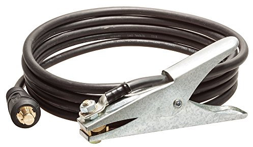 SCAPP Massekabel 16, 25, 35, 50, 70, 95 mm² inkl. Masseklemme 400A und Stecker für Schweißgeräte, 4m lang (35 mm², Dorn Ø 13 mm)