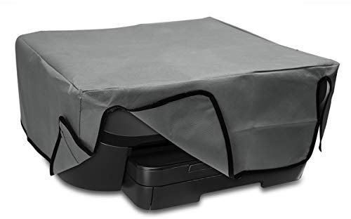 kwmobile Cover kompatibel mit HP Envy Photo 6230/7130 - Tasche Hülle Drucker - Staubschutzhülle Schutzhaube Schutzhülle - Hellgrau