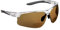 voltX Constructor ULTIMATE Bifokale Schutzbrille mit Lesehilfe (transparenter Rahmen, gold verspiegelte Gläser +1,0 Dioptrien) CE EN166FT, Bifokale Rad, Sportbrille PREMIUM, UV400