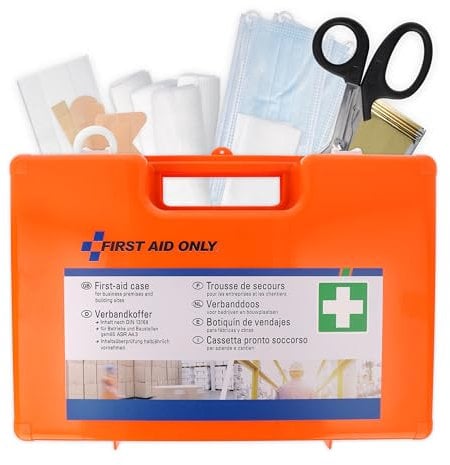 FIRST AID ONLY Verbandkoffer DIN 13169, 2610 g