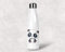 Fashion Graphic Bottiglia Termica Thermos Panda Animali Tropicali Anche Personalizza con Nome Acciaio Inossidabile Inox Doppio Strato Borraccia 500ml (Panda con Nome Personalizzato)