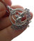 ๑ஐ••۞㊝ BALI KUGEL SPIRAL SILBER CHANDELIER GYPSY TRIBAL BOHO OHRRINGE ۞㊝••ஐ๑ süsse Ohrringe mit kleiner, flacher Bali Kugel und kleinen selbst hergestellten Ohrhaken
