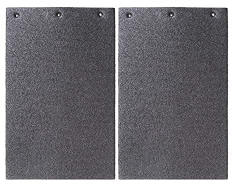 Create idea 2x Piastra Di Supporto In Carbonio Per Levigatrice 3 Fori 172x110mm 424057-1 Tappetino Di Ricambio In Carbonio Per Levigatrice Compatibile con Makita M9400B 9403 MT190 MT9