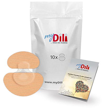 Pflaster Tape Patch für Medtronic Guardian Sensor DiaTape Classic myDili Größe 10 Stück