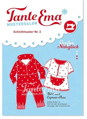 Schnittmuster Expresshose/Pumphose und Shirt mit Nähanleitung