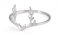 kkjoy Geweih Ring Edelstahl Waldhirsch Rentier Horn Ring Versprechen Ring Geschenk Schmuck für Frauen Männer