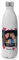PhotoFancy® - Personalisierte Trinkflasche 'Herzen' - Thermo-Trinkflasche mit eigenem Foto selbst gestalten - Thermosflasche aus Edelstahl - 1000 ml - Layout Herzen