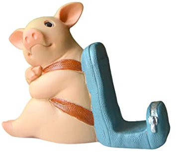 Gemmia Miniatur-Feengarten Schwein Figurine- Für Dich Immer MP Stand