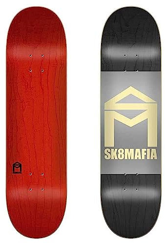 Jart House Sk8mafia Deck Skateboard, für Erwachsene, Unisex, Mehrfarbig, Einheitsgröße
