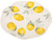 MUCKLILY Bandeja De Cerámica Decorativa Diseño De Frutas Plato De Servicio Multifuncional Para Comidas Aperitivos y Postres Para Reuniones y Fiestas
