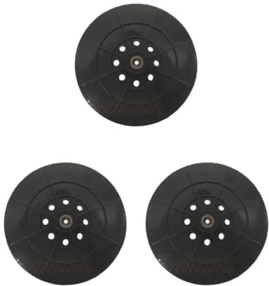 Set di 3 cuscinetti di backup per levigatrice per levigatrice accessori di ricambio per parte tampone