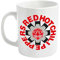 Red Hot Chili Peppers Kaffeetasse Aztec Band Logo Nue offiziell Weiß Boxed One Size