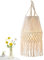 Boho-Lampenschirm, Lampenschirm mit Quaste | Baumwollseil mit minimalistischem handgewebtem Lampenschirm | Wandbehang, Schlafzimmerdekoration, Foto-Requisiten, Wohnzimmer, Esszimmer, Cafe