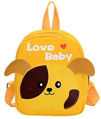 School Bags For Secondary School Womens Rucksack Boys And Girls Childrens Schoolbag Fashion Childrens Backpack Cute Animal Backpack Man Bags For Men Body Laptop Tote Bags For Women (Yellow, One Size)