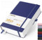 Smarpau A5 Notizbuch Gepunktetes, Hardcover Leder Notizblock mit 360 Seiten zum Schreiben, 100gsm Dickes Papier, Journal für Frauen Männer Arbeit Büro Schule Reisen, 14.5 x 21cm - Marineblau