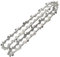 JUUDDENPARTS F016800257 - Cadena de sierra de repuesto para motosierras Bosch AKE 35-19 S/AKE 35 S, sustituye a F016800257