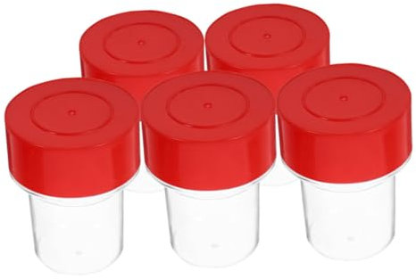 HOMSFOU 5stücke Teiliges Runder Kunststoff-stempelhalter Für Finanzabteilungen Und Stilvolle Aufbewahrungslösung Für Stempel Und Stempelkissen