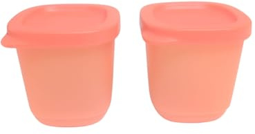 Tupperware Kühlschrank Wichtel Midgets 110ml 2er Mini Set Liliputbecher Wichtelbecher Minis (orange 2er 110ml)