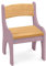 Original Levin Kinderstuhl von BioKinder® | Holzstuhl, Stuhl für Kinder aus 100% Bio-Massivholz, natürlich geölt & lasiert, Erle und Flieder