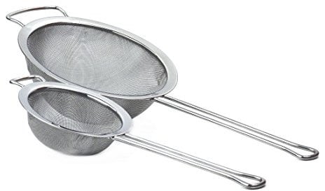 Küchenprofi Siebe Set 20 + 12 cm Edelstahl Küchensieb Passiersieb Sieb