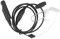 P Prettyia Radio Cuffie con PTT Microfono Auricolari Nascoste per Baofeng BF-UV9R, BF-A58, BF-9700