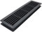 KOTARBAU® Rejilla de ventilación 13,5 x 48,8 cm Rejilla de extracción de aire Color grafito Ventilación de Puerta Baño Rejilla de láminas de plástico Rectangular Resistente
