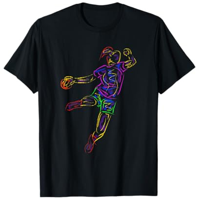 Handballerin Handballspielerin Geschenk Handball T-Shirt