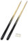 YRU Billard Queue, 2 Stück Kleine Kurze Billardstange Für Kinder Handgefertigt 50cm 68cm 90cm 120cm Holz Snooker Queue Ideal Für Enge Räume Und Jugendliche(Color:68CM)