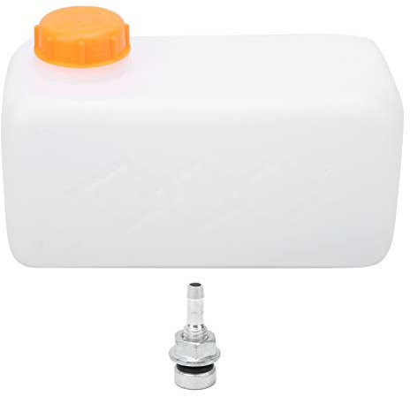 Kunststoff-Benzintank, Yctze 11.22x5.51in 5.5l Kunststoff-Heizöl-Benzin-Tank Große Kapazität für Pkw-LKW-Schiff-Luftfahrt-Standheizung B(Orange)