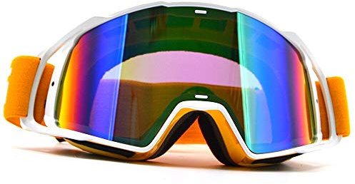 Motocross Brille Winddichte Brille für Helm ATV DH MTB Dirt Bike Glasses Motorradbrille (Farbe: Modell 2)