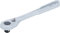 BGS 72086 | Cricchetto reversibile | extra piatto | dentatura fine | uscita quadrato esterno 10 mm (3/8)