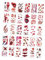 MAGICLULU 60 Blatt Halloween-narben Aufkleber Festkörper Zombie Temporäres Gesichtstattoo Scarface- Temporärer Narbenaufkleber Narbenmuster Gefälscht Make-up- Haushalt Pvc Vampir