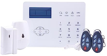 Alarm System Wireless Alarm Home Smart Security Alarms With Touch Screen Intruder Alarm System Zero false positive rate