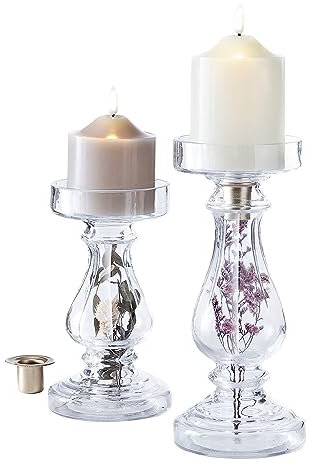 Kerzenhalter Flowers 2er-Set