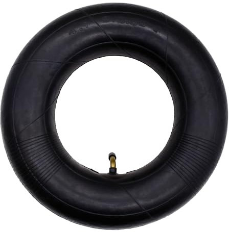 QsEzDo 4.10/3.50-6, 13x4.00-6 Replacement Inner Tube (1 Pack) with TR87 Bent Valve Stem. Compatible with Wheelbarrows, Mowers, Hand Trucks and More