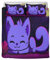 STARSAY Catnap Bettwäsche 135x200cm Smiling Critters Spielfans Bettbezug + 2 Kissenbezug,Atmungsaktiv Mikrofaser Bettwäsche-Sets Kinder Bettdecken Bezug (Katze)