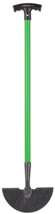 Grass Lawn Edge Border Edging T Shaped Trimming Cutter Carbon Steel Long Handle Half Moon Head Step Turf Edger Manual Gardening Tool Long 90cm