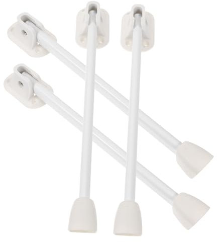 Holibanna Pieds De Table Pliants en Métal, 4 Pièces, Pieds De Table Robustes, Pieds De Bureau Pliables pour La Maison
