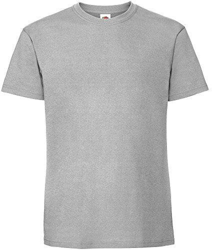 Fruit of the Loom Mens Ringspun Premium Tshirt (3XL UK) (Zinc)